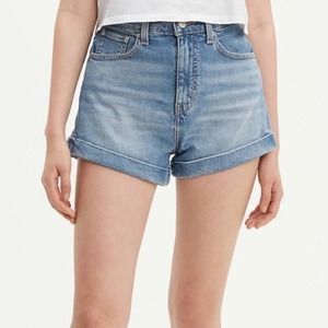 Levi's Blue Jean Shorts for Women